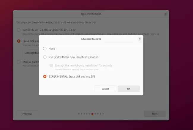 Canonical：Ubuntu 23.10 发行版安装程序将增加对 ZFS 文件系统的支持