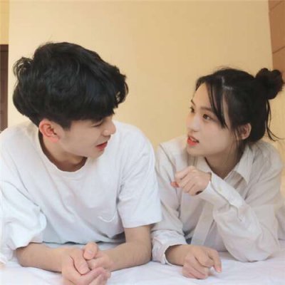 微信情侣头像韩版一人一张 幸福浪漫的情侣头像2020精选