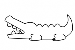 qq画图红包鳄鱼怎么画 qq画图红包鳄鱼的画法
