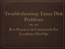 Linux硬盘问题的八种解决技巧