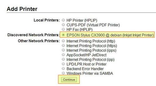 在Debian上设置USB网络打印机和扫描仪服务器的技巧