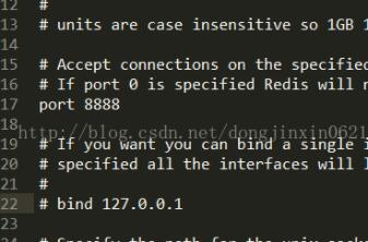 redis中修改配置文件中的端口号 密码方法