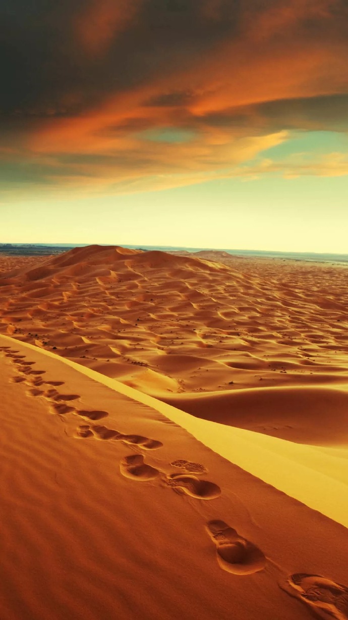 有意境的沙漠风景图片高清2020 唯美的沙漠图片手机壁纸