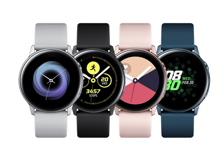 三星Galaxy Watch Active迎系统更新：新增触控表圈，新表盘