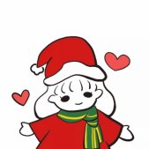 2019圣诞小红帽情侣头像 戴小红帽可爱圣诞节头像大全