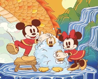 迪士尼米奇米妮鼠年新春壁纸 2020鼠年开运壁纸卡通可爱