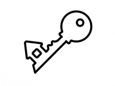 qq画图红包钥匙如何画 钥匙的简笔画