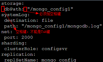 MongoDB 3.4配置文件避免入坑的注意事项
