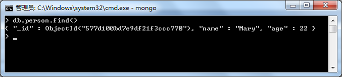 MongoDB简单操作示例【连接、增删改查等】