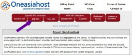 新加坡OneAsiaHost VPS主机的购买教程及简单评测