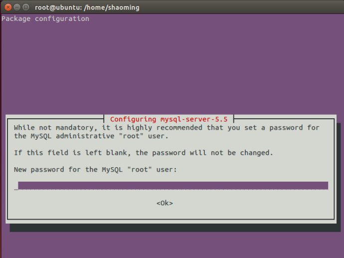 Ubuntu 14.04下安装MySQL