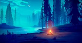 《树林之中》Epic 开启抢先体验：画风唯美的生存冒险游戏