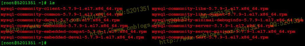 Centos 7下使用RPM包安装MySQL 5.7.9教程
