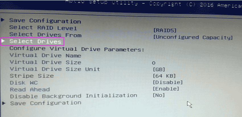联想服务器RD450 配置RAID5阵列图文方法
