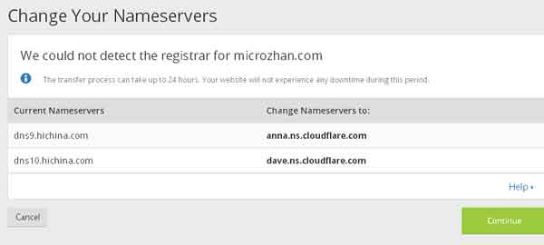 注册和使用美国CloudFlare的CDN加速服务的教程
