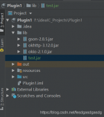 IntelliJ Plugin 开发之添加第三方jar的示例代码