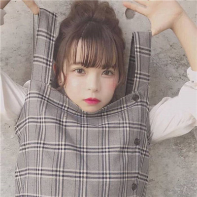 2020日本甜美女孩可爱头像 没有恐惧的人才是最强大的