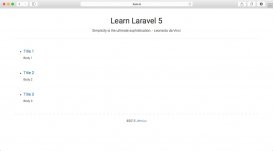 Laravel 5 框架入门（三）