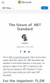 微软将停止开发 .NET Standard