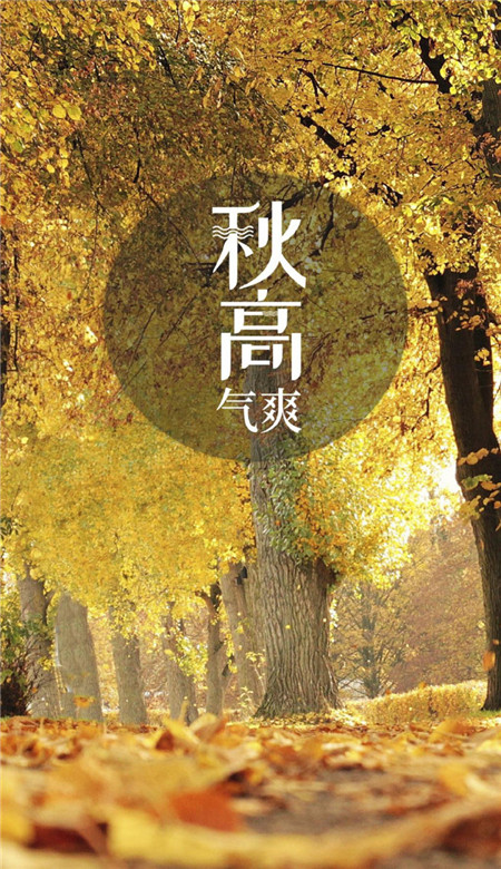 二十四节气之秋分空间壁纸 中国传统节日之秋分