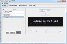 Java swing实现支持录音等功能的钢琴程序