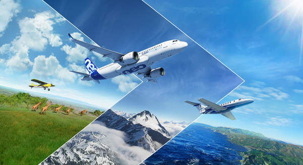 《微软飞行模拟》新截图公布 展示CRJ 550客机更多细节
