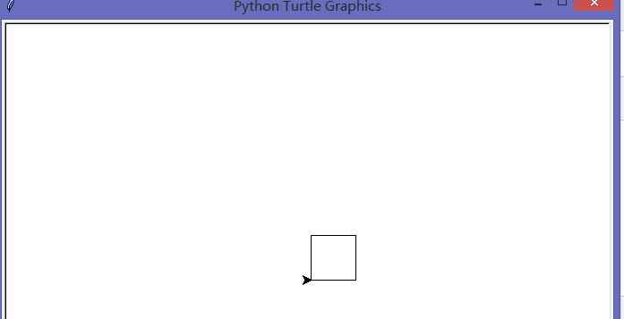 使用Python的turtle模块画图的方法
