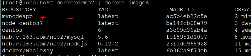 Docker实践--部署Nodejs应用