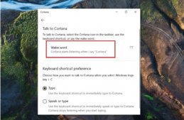 微软 Win10 逐步启用 “Cortana”唤醒词：此前被禁用