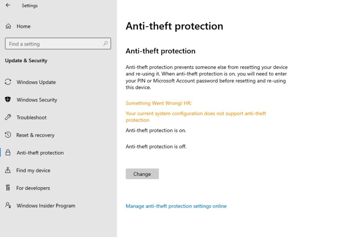 微软 Win10X 将配备防盗保护功能：防止他人重置电脑