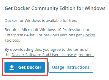 Windows10下安装Docker的步骤图文教程