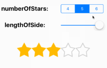 iOS上下文实现评价星星示例代码