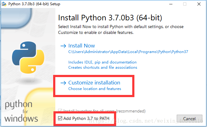 Windows下python3.7安装教程