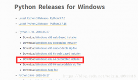Windows下python3.7安装教程