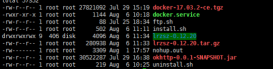 Linux 离线安装docker的过程（一键式安装）