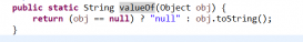 Java中Integer.valueOf,parsetInt() String.valueOf的区别和结果代码解析