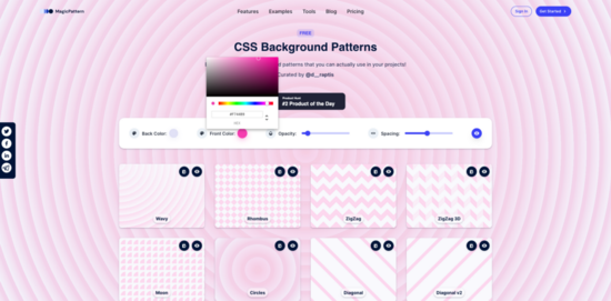 10个实现炫酷UI设计效果的CSS生成工具