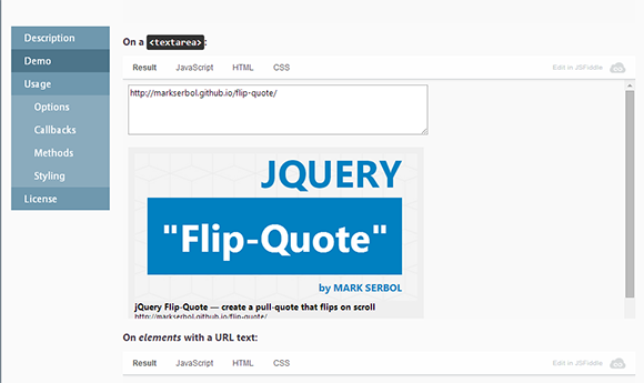 50个程序员最适用的免费JQuery插件