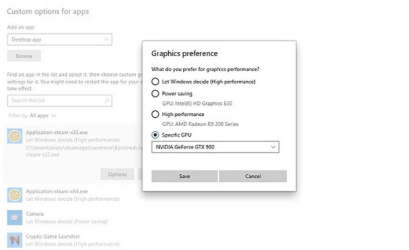 Windows11 新增 WDDM 3.0 显示驱动模型：支持 WSL GUI专用 GPU 显卡绑定特定应用程序