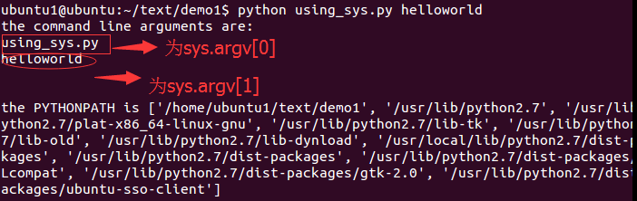 详解Python sys.argv使用方法