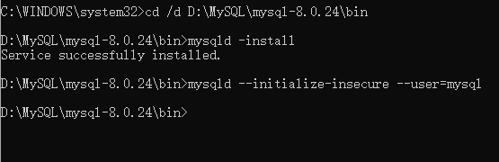 mysql 8.0.24 安装配置方法图文教程