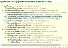 Spring中BeanFactory与FactoryBean接口的区别详解