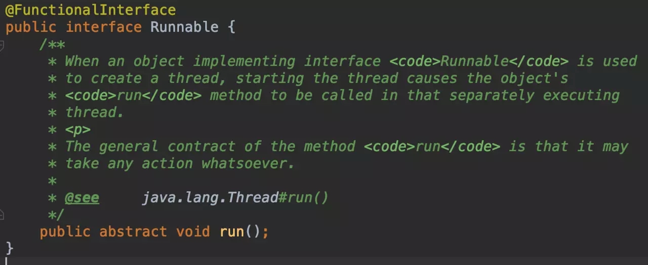 详解Java中Thread 和Runnable区别