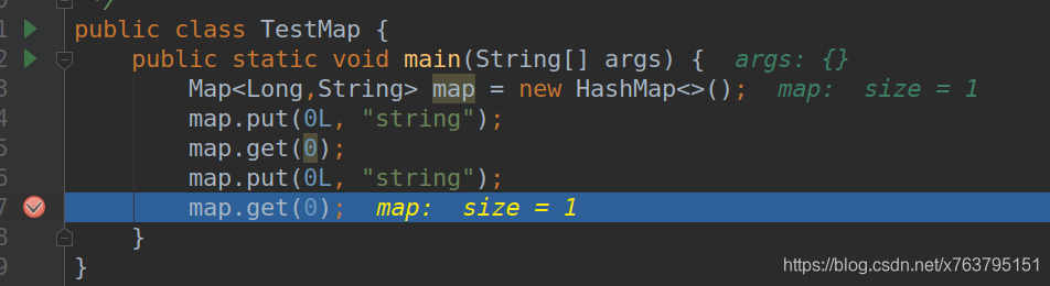 Java Map.get()返回指定键所映射的值