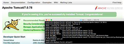 如何在mac的terminal安装Apache Tomcat