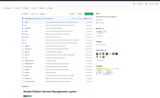 Python使用pyenv实现多环境管理
