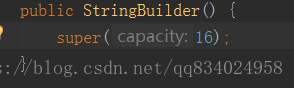 浅谈StringBuilder类的capacity()方法和length()方法的一些小坑