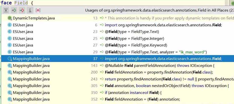 spring-data-elasticsearch @Field注解无效的完美解决方案