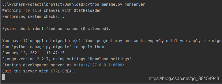 Python Django搭建文件下载服务器的实现