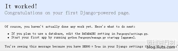 Centos5.4+Nginx-0.8.50+UWSGI-0.9.6.2+Django-1.2.3搭建高性能WEB服务器